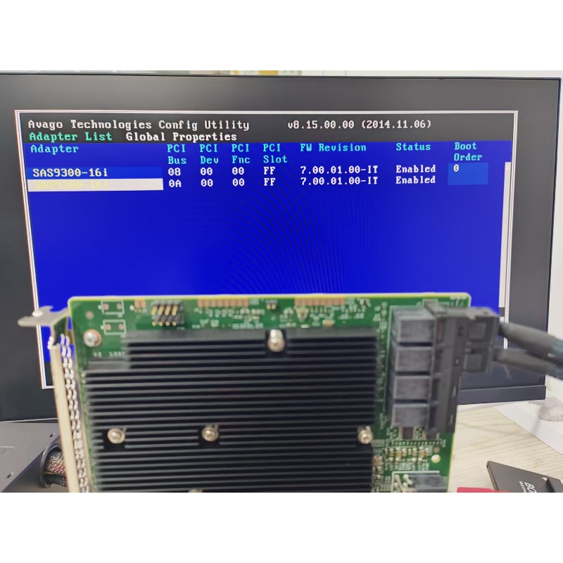 Lsi 9300 16I Hba It Mode - LSI SAS 9300-16i 12GB/S HBA バスアダプターカード