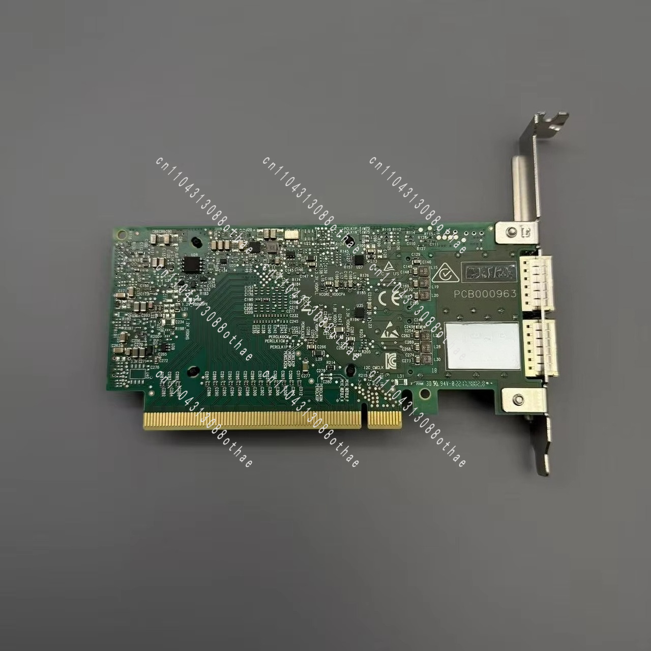100Gbe Qsfp28 Network Card - MCX416A-CCAT CX416A 有線サーバーネットワークインターフェースカード 100GbE デュアルポート QSFP28