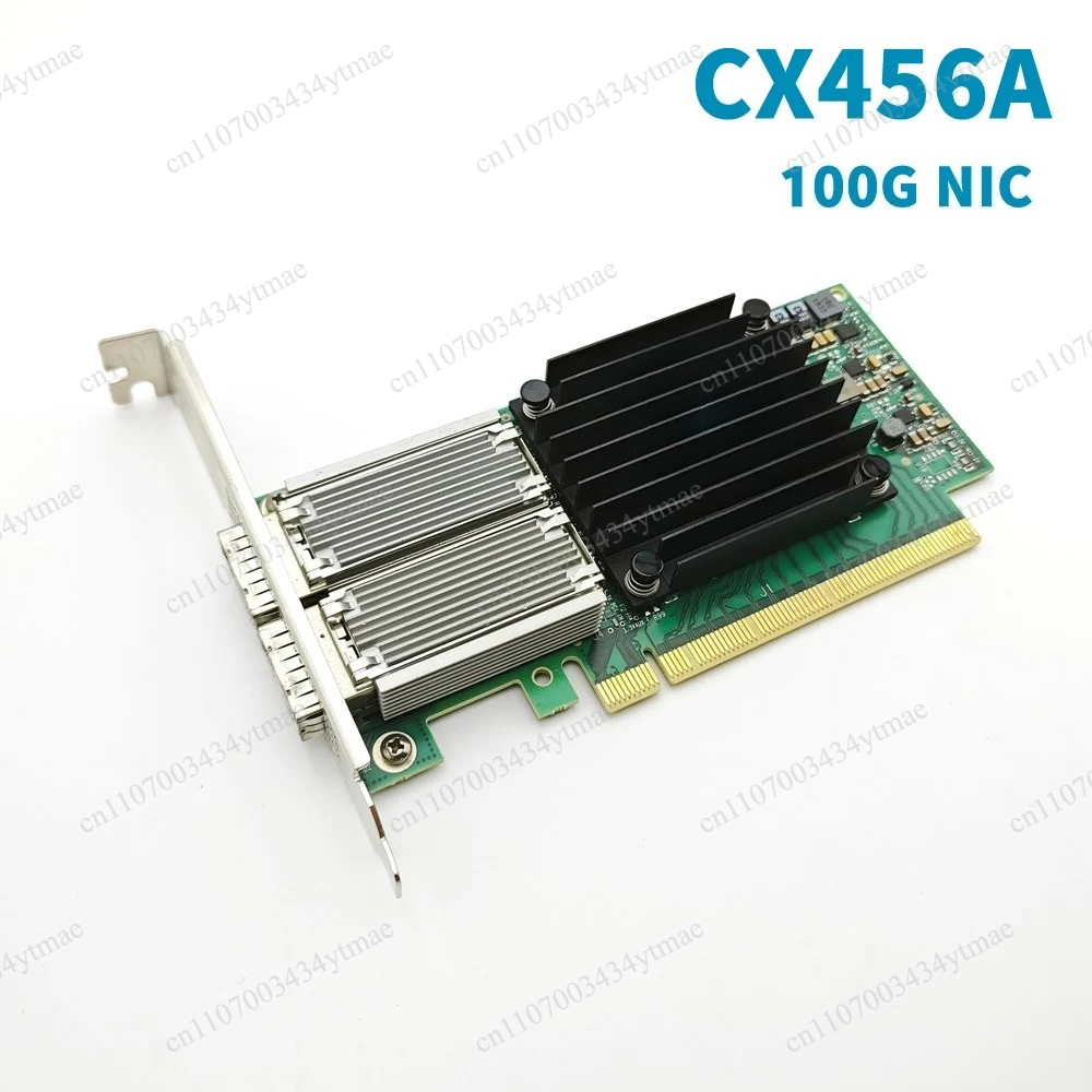 100Gbe Qsfp28 Network Card - MCX456A-ECAT CX456A 100GbE ネットワークカード QSFP28 PCIe
