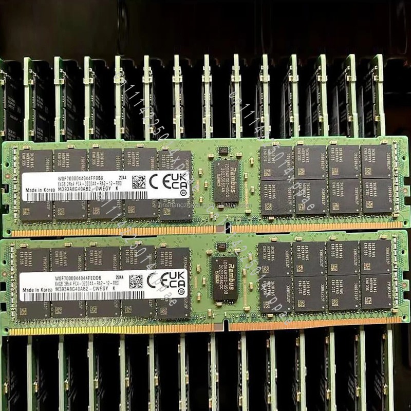 64Gb Ddr4 Ecc Reg 3200Mhz - サーバーメモリ お買い得価格 デスクトップパソコン用 64GB 128GB 3200Mhz周波数M393A8G40AB2-CWE