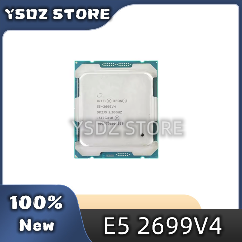 E5 2699 V4 - Intel xeon-E5 2699 v4 22コアCPUプロセッサ,中古テスト,2.2GHz, 55MB,l3キャッシュ,145w,sr2js,lga