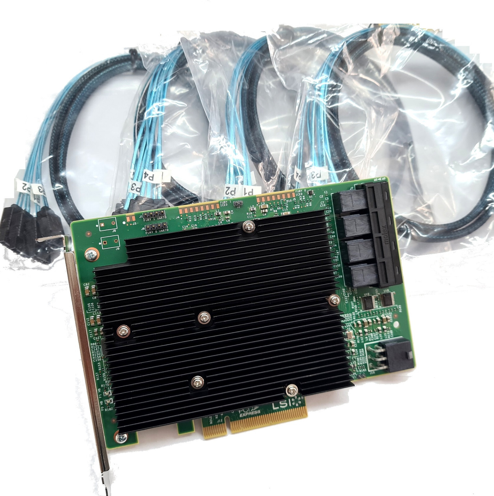 LSI 9300-16i SAS HBA コントローラー 1 - Lsi 9300 16I Hba It Mode のレビューと価格