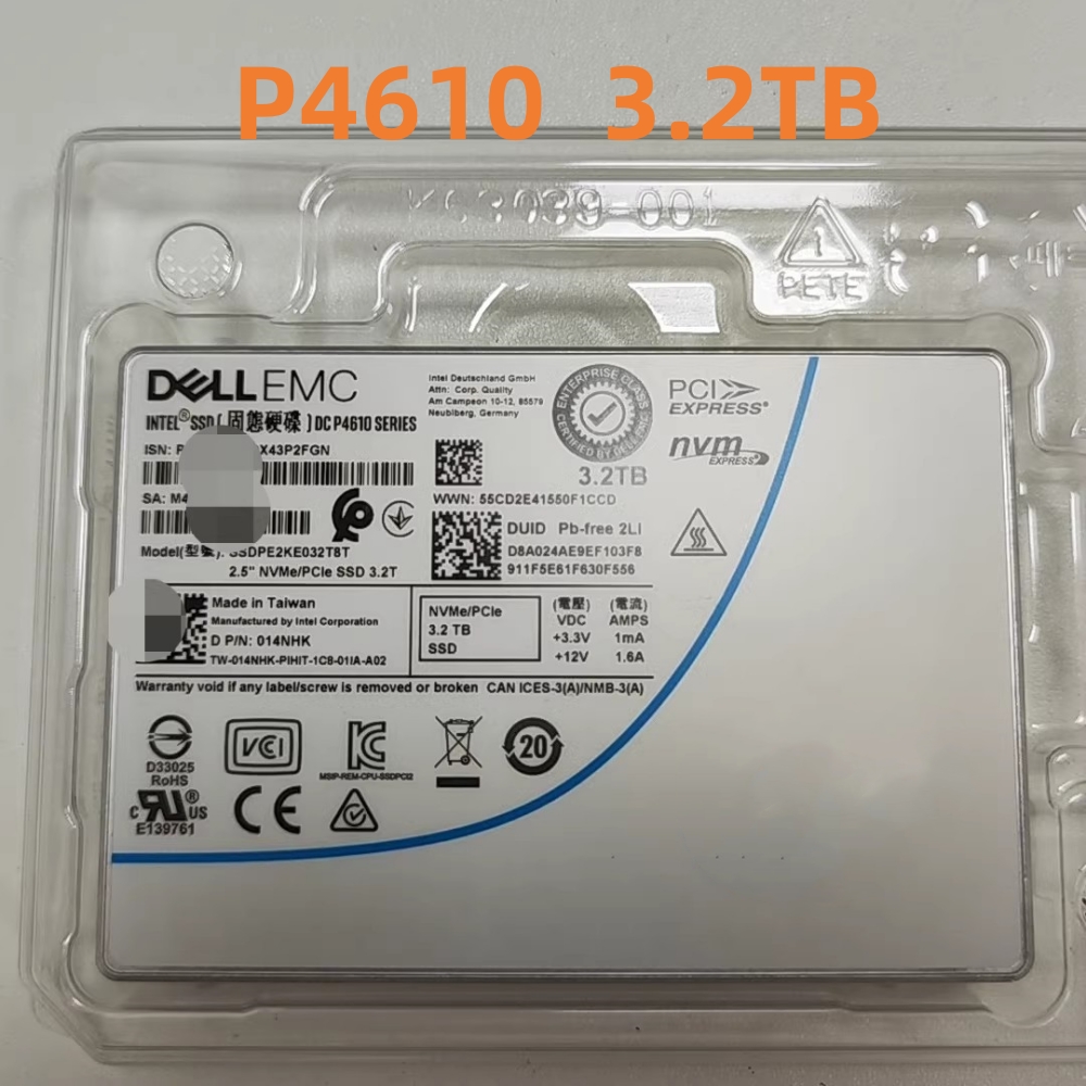 オリジナルDC P4610シリーズ 1.6TB 3.2TB  - U.2 Nvme Ssd 7.68Tb のレビューと価格