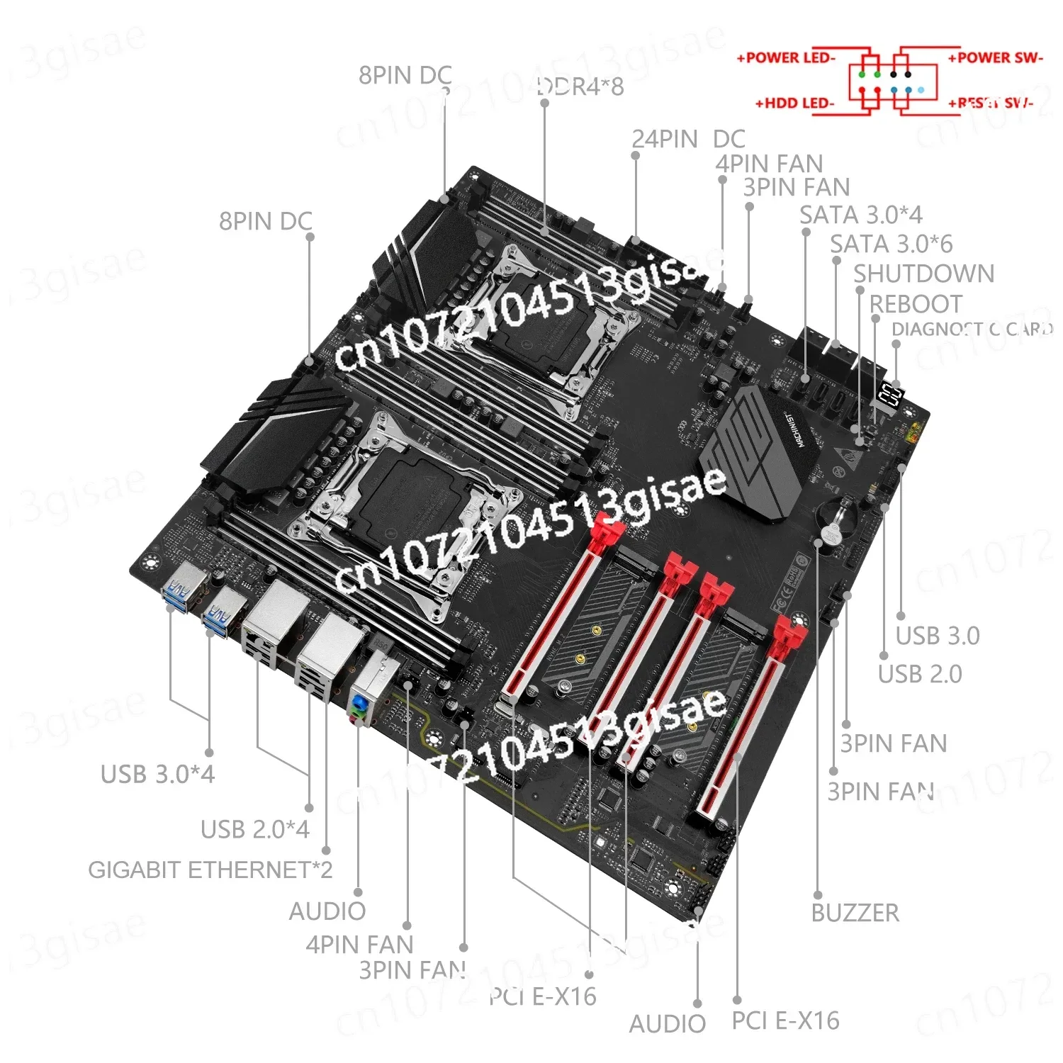 メカニック X99 D8 MAX マザーボードパッケージ（L - E5 2699 V4 のレビューと価格