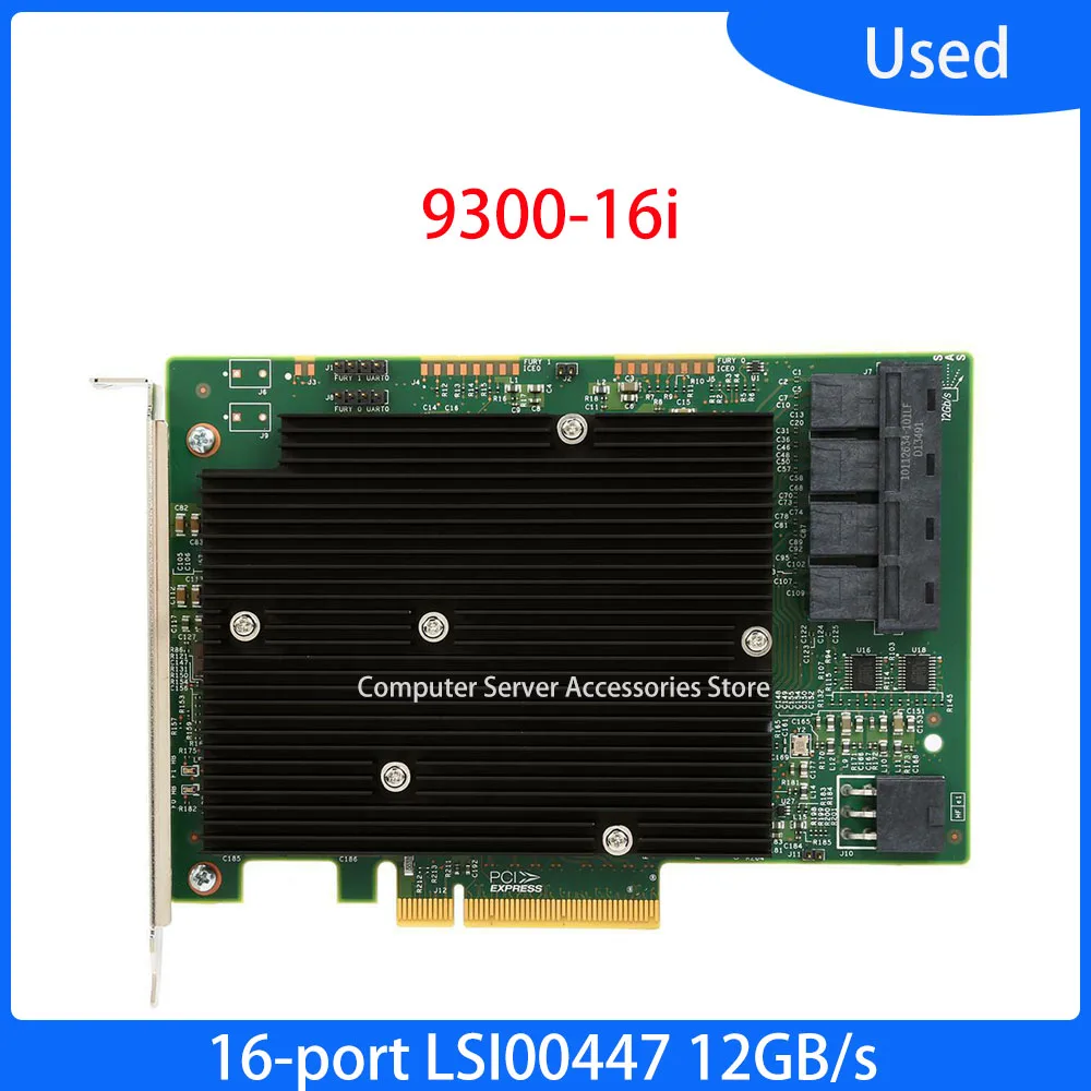 LSI SAS 9300-16i RAIDコントローラーカー - Lsi 9300 16I Hba It Mode のレビューと価格