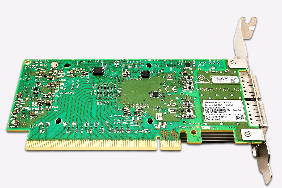 100Gbネットワークアダプター Mellanox MCX5 - 100Gbe Qsfp28 Network Card のレビューと価格