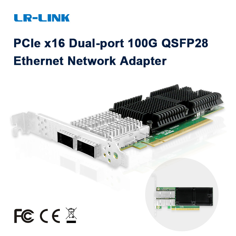 LR-LINK 1014PF 100G ネットワーク カード - 100Gbe Qsfp28 Network Card のレビューと価格